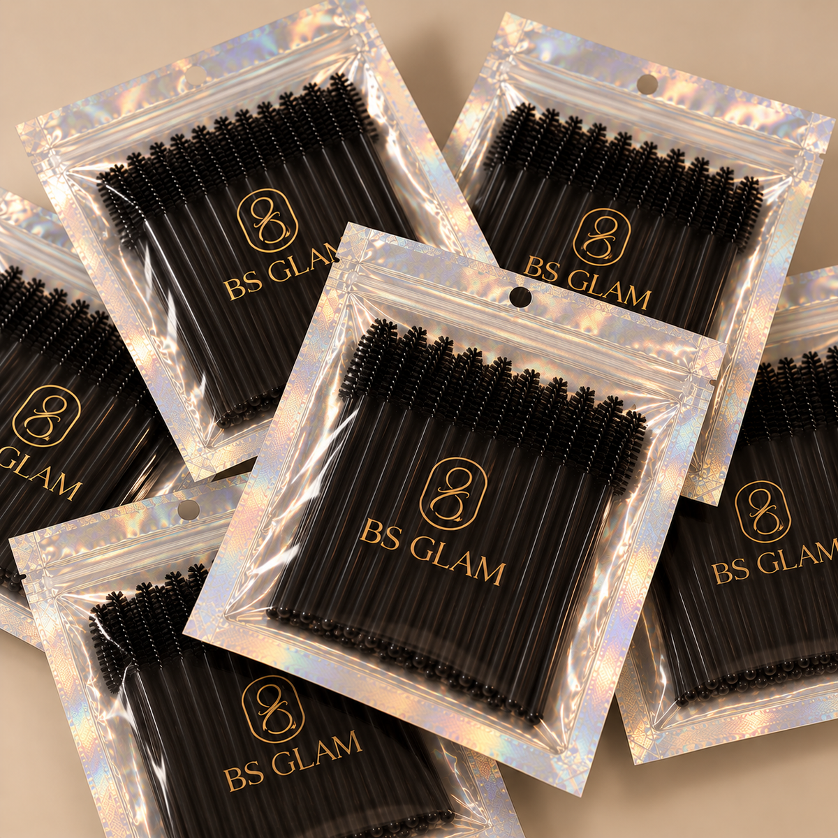 Brosses à cils jetables – 50 pcs